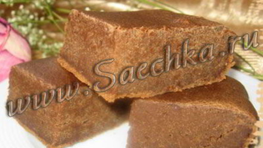 Рецепт бананового брауни