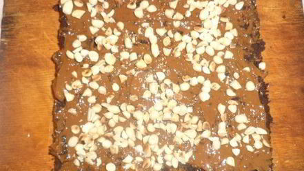 Рецепт брауни с арахисом