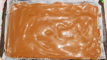 Рецепт брауни с творогом и вишней