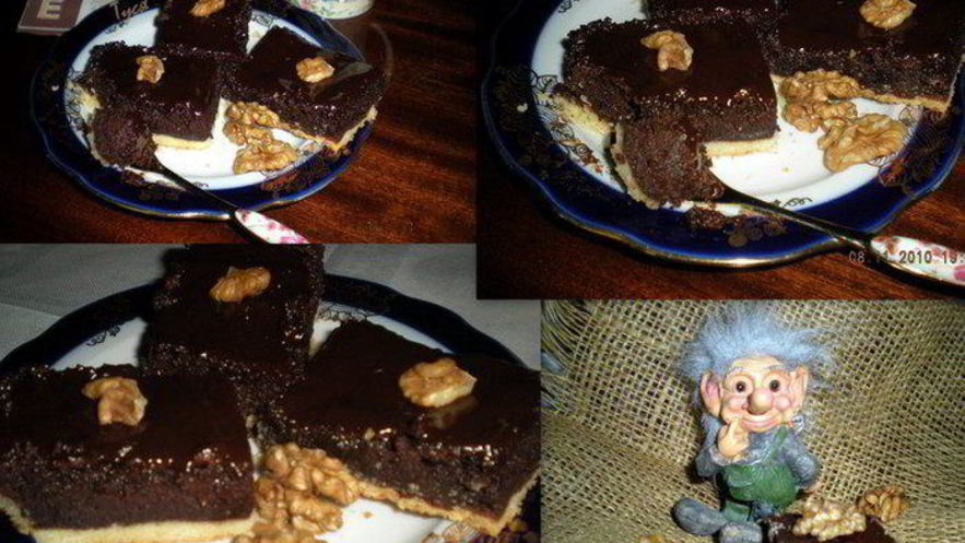 Рецепт брауни трехслойное