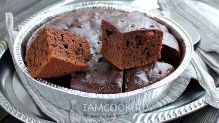 Рецепт брауни в мультиварке