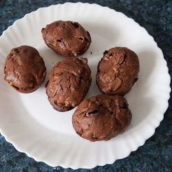 Рецепт Брауни-яйца