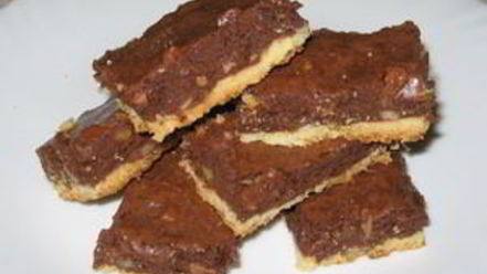 Рецепт двухслойных шоколадных брауни