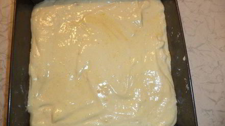 Рецепт лимонного пирожного