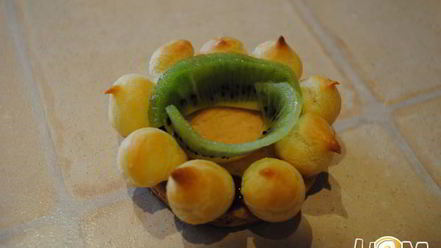 Рецепт нежного пирожного с песочной основой