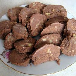 Рецепт Пирожного колбаска из печенья