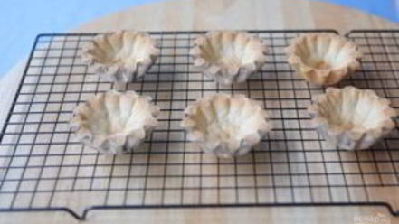 Рецепт пирожного корзиночки