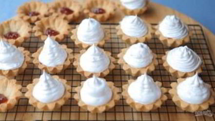 Рецепт пирожного корзиночки