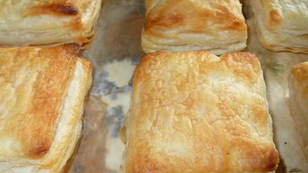 Рецепт пирожного мини-наполеончики