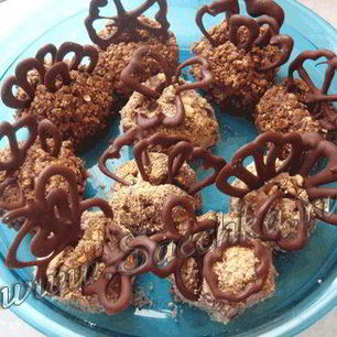 Рецепт Пирожного с грецким орехом