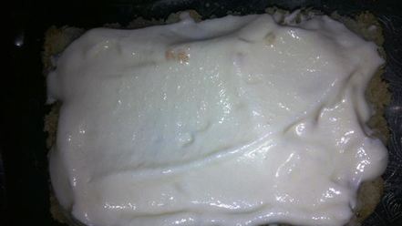 Рецепт пирожного с карамелизированными овсяными хлопьями