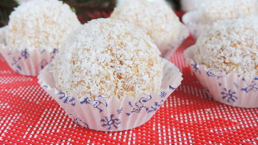 Рецепт пирожного снежки