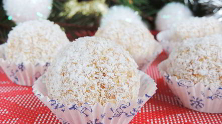 Рецепт пирожного снежки