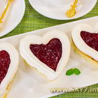 Рецепт Пирожного Валентинки