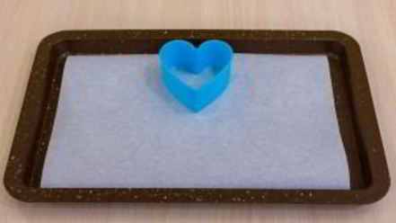 Рецепт пирожного валентинки