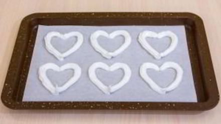 Рецепт пирожного валентинки