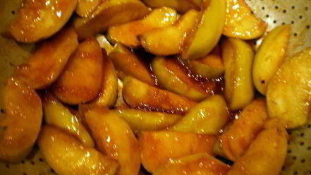 Рецепт пирожного яблока евы