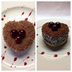 Рецепт Пирожных Шоколадно-маковое удовольствие