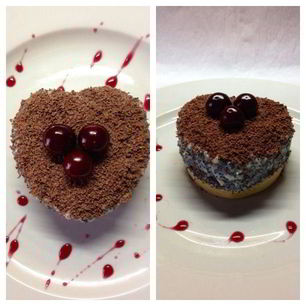 Рецепт Пирожных Шоколадно-маковое удовольствие