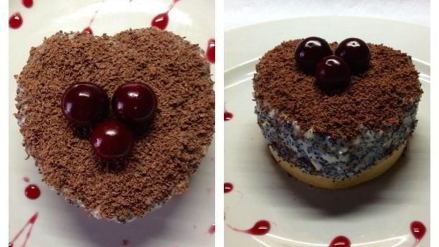 Рецепт пирожных шоколадно-маковое удовольствие