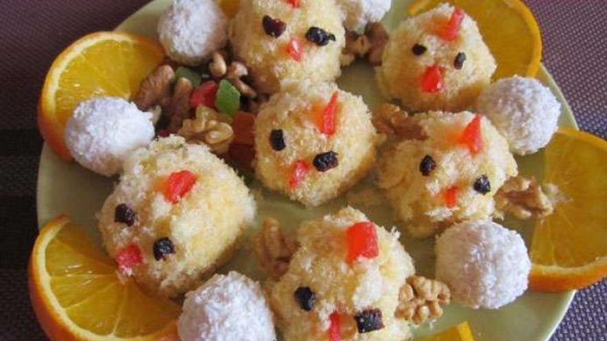 Рецепт пирожных цыплят