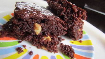 Рецепт постного шоколадного брауни