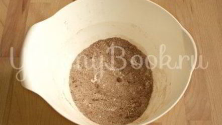 Рецепт постного яблочного брауни в микроволновке