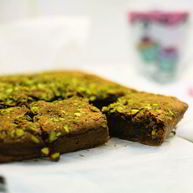 Рецепт Шоколадна-малиновых пирожные