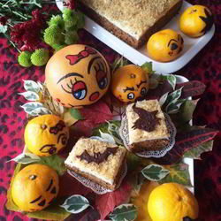 Рецепт Тыквенного пирожного с грецким орехом