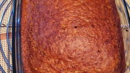 Рецепт тыквенного пирожного с грецким орехом