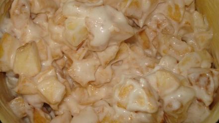 Рецепт яблочных пирожных блаженство