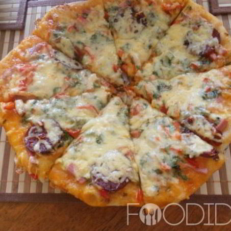 Рецепт Домашней пиццы