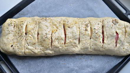 Рецепт итальянской пиццы-рулета стромболи