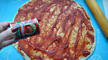 Рецепт итальянской пиццы-рулета стромболи