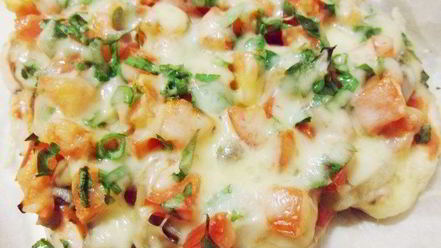 Рецепт курицы-пиццы