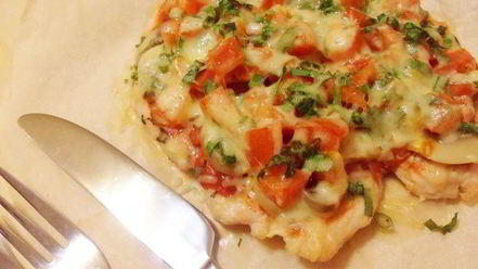 Рецепт курицы-пиццы