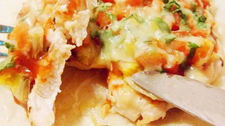 Рецепт курицы-пиццы