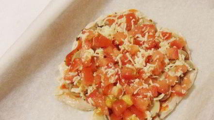 Рецепт курицы-пиццы