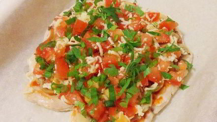 Рецепт курицы-пиццы