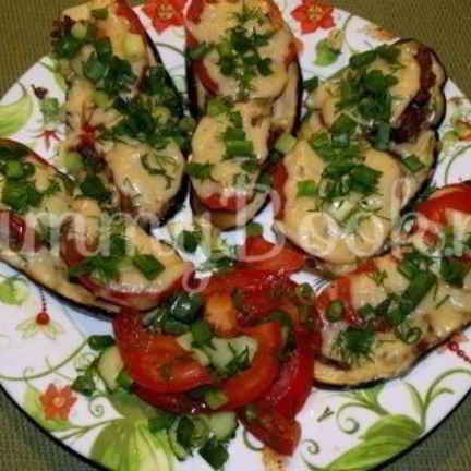 Рецепт Мини пицца с баклажанами вместо теста