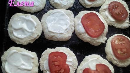 Рецепт овощной мини-пиццы