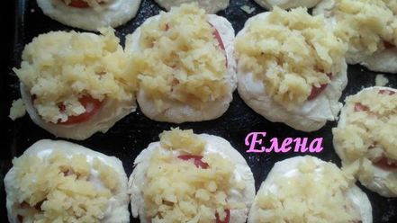 Рецепт овощной мини-пиццы