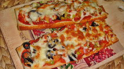 Рецепт Пиццы-багета