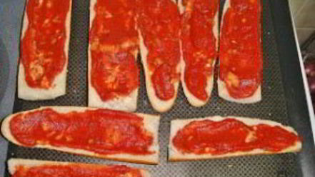 Рецепт пиццы-багета