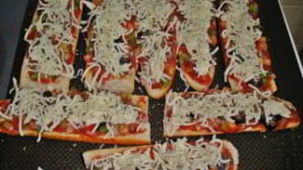 Рецепт пиццы-багета