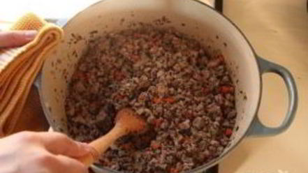 Рецепт пиццы болоньезе