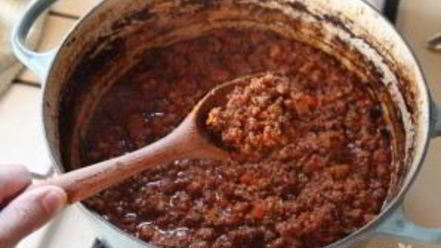 Рецепт пиццы болоньезе