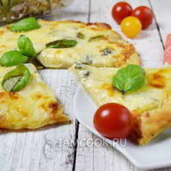 Рецепт Пиццы Четыре сыра