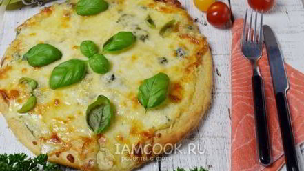 Рецепт пиццы четыре сыра