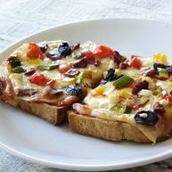 Рецепт Пиццы из черствого хлеба
